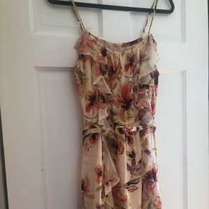 Floral Ruffle Lauren Conrad Dress